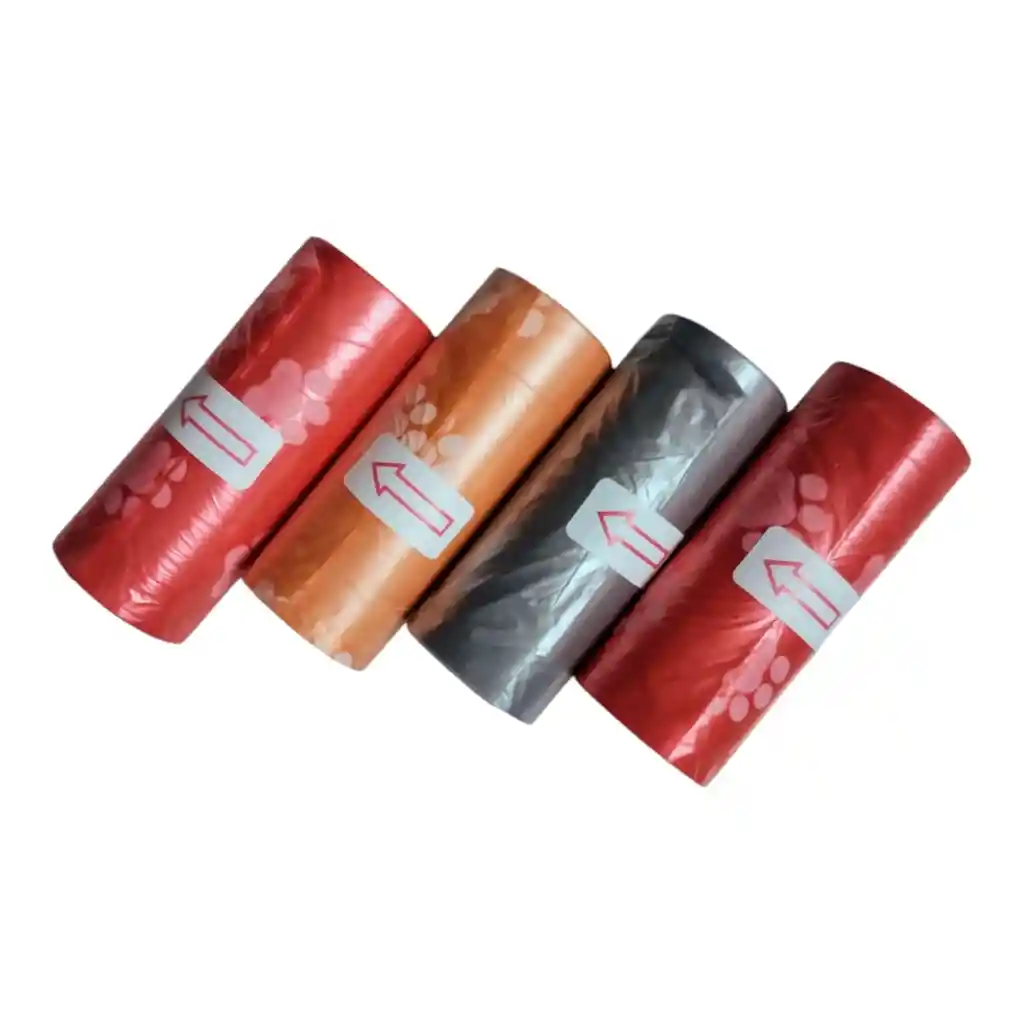Bolsas Para Excremento *4 Rollos *12 Bolsas
