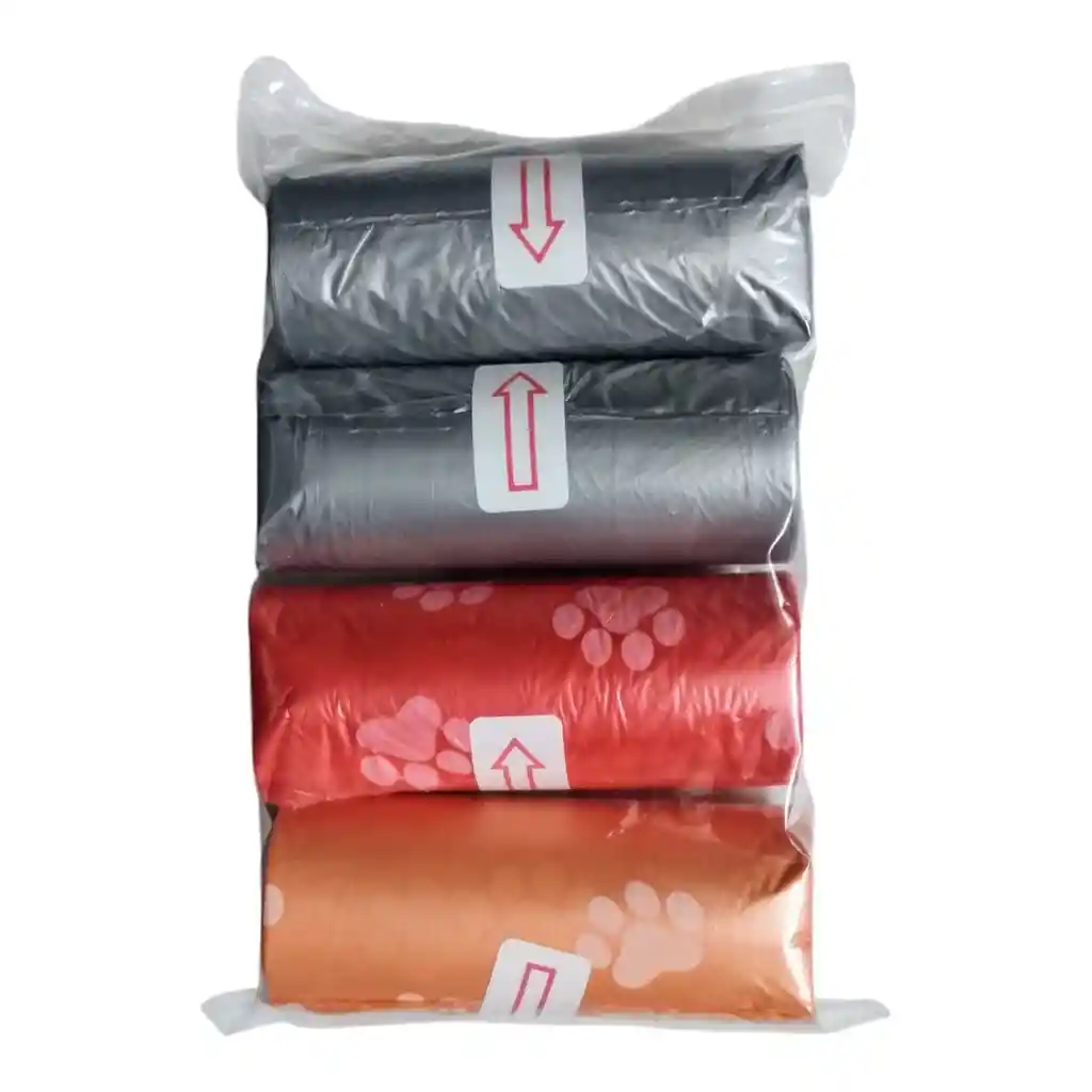 Bolsas Para Excremento *4 Rollos *12 Bolsas