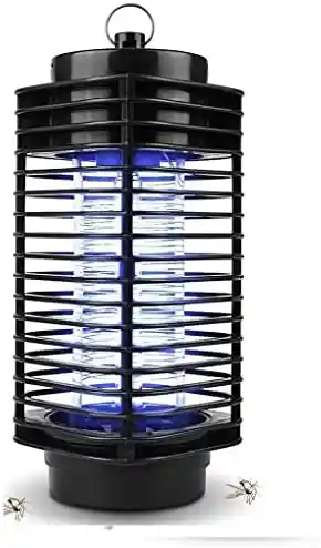 Lampara Electrica Mata Zancudos Mosquitos Atrapa Insectos