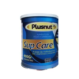Plus Nut Sup Care Alimento En Polvo – Nutrición Especializada Con Maltodextrina, Alto Contenido Energético - 400 G