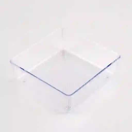 Organizador Plasticforte 15x5x15cm Translucido Plastico