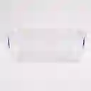 Organizador Plasticforte 15x5x15cm Translucido Plastico
