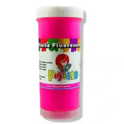 Tempera Vinilo Rosado Neon Payasito