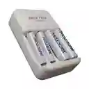 ⭐cargador Beston, Con 4 Pilas Aa De 1500mah⭐