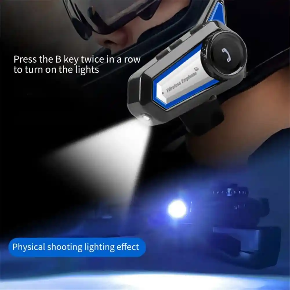 Audifonos Intercomunicador Inalambrico Para Moto