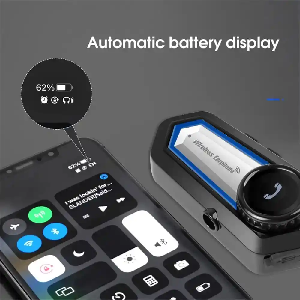 Audifonos Intercomunicador Inalambrico Para Moto
