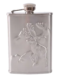 Licorera Whiskera De 6.0 Oz, Plateada