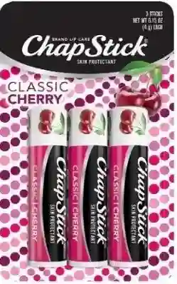 Chapstick Skin Protectant - Classic Cherry/cereza (3 Pack)