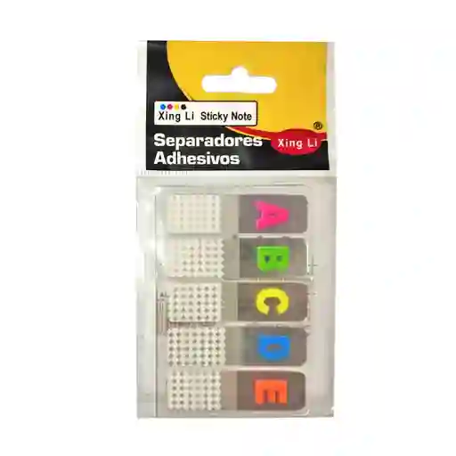 Banderitas De Letras Colores (abcde)