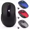 Mouse Inalambrico 6 Botones Azul