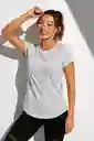 Playera Deportiva Camuflada Gris Claro