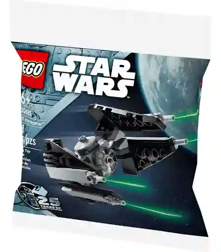 Juego Lego Star Wars Tie Interceptor 32 Piezas Para Niños