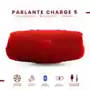 Parlante Jbl Charge 5 Réplica 1.1 – Sonido Potente, Bluetooth, Portátil Rojo