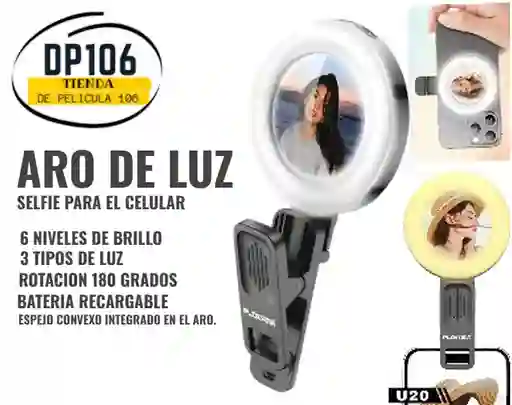 Aro De Luz Selfie Para Celular