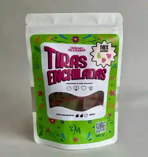 Delicias Mexicanas Tiras Enchiladas 100 G