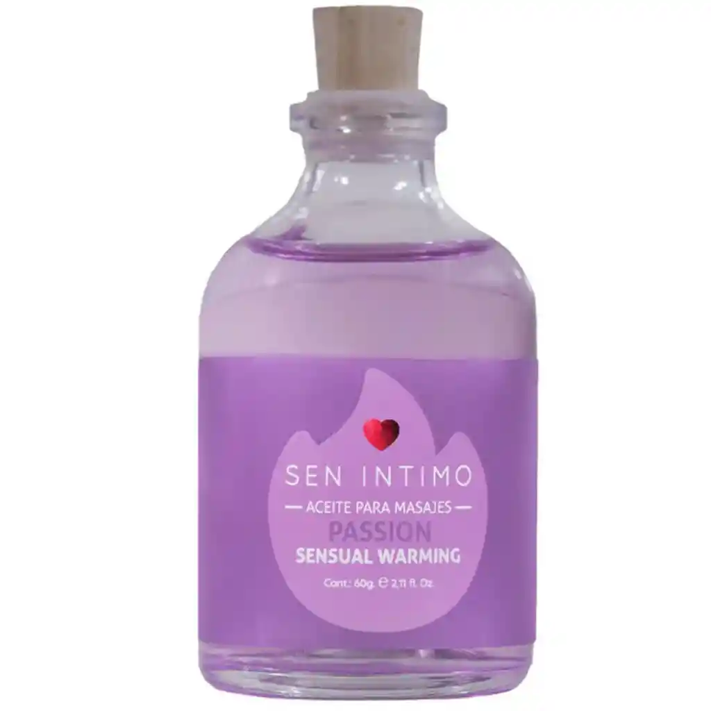 Aceite Sensual Passion Masaje Intimo 60ml | Base Agua Invima