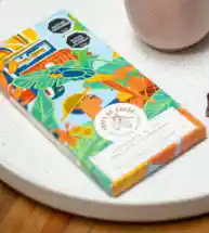 Barra De Chocolate 70% Con Cafe Colombiano