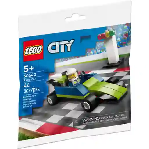 Juego Construcción Lego Auto De Carrera 44 Piezas Niños
