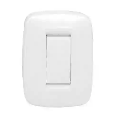 ⭐interruptor Sencillo Duke Energy, 10a, 125/250v, Blanca⭐