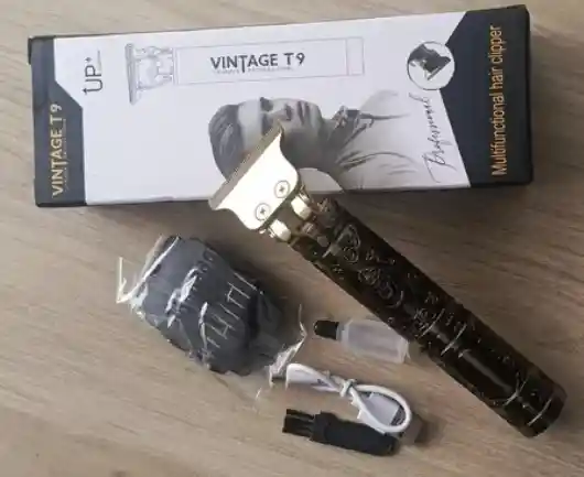 Cortadora De Pelo Eléctrica Con Diseño De Buda Bronce