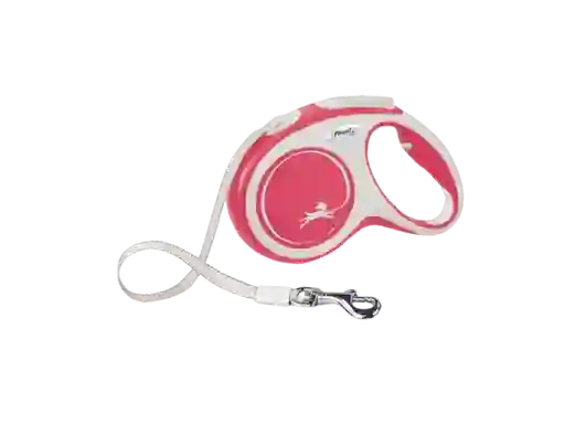 Correa Para Perro Flexi New Comfort Cinta Rojo