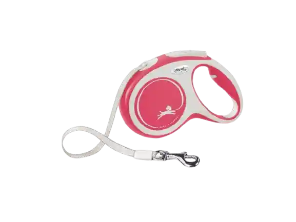 Correa Para Perro Flexi New Comfort Cinta Rojo