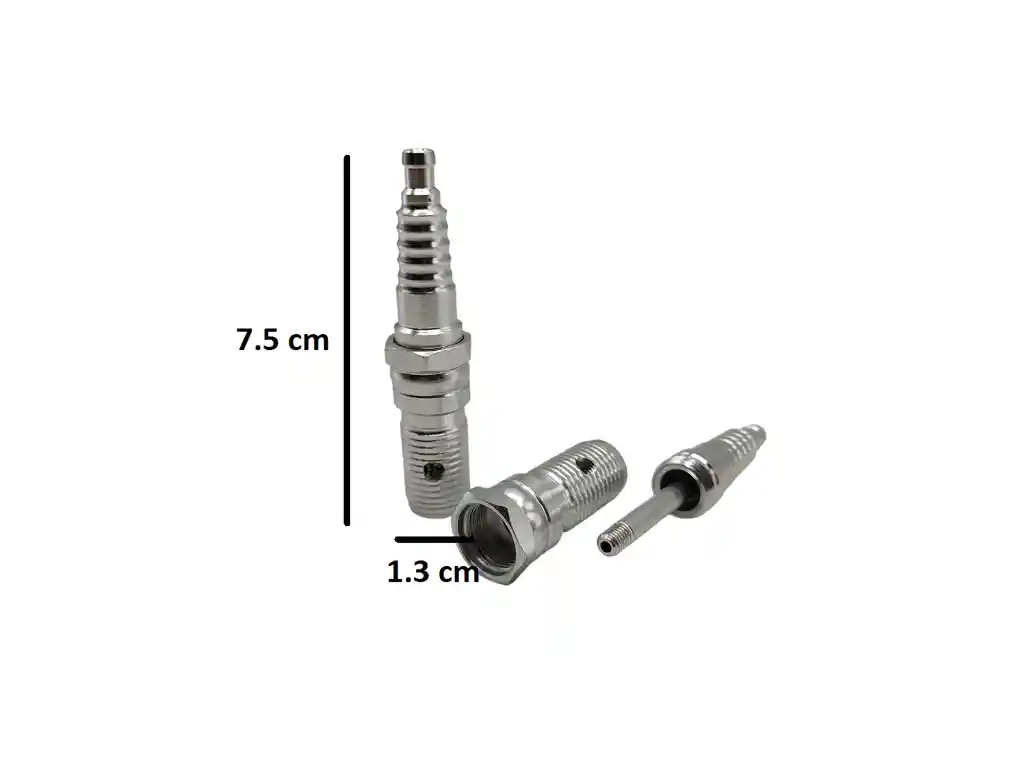 Pipa Bujía De Aluminio