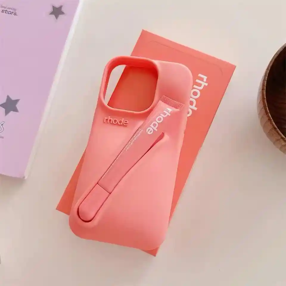 Funda Para Iphone Rhode Lip Case + Labial (iphone 15 Pro Max)