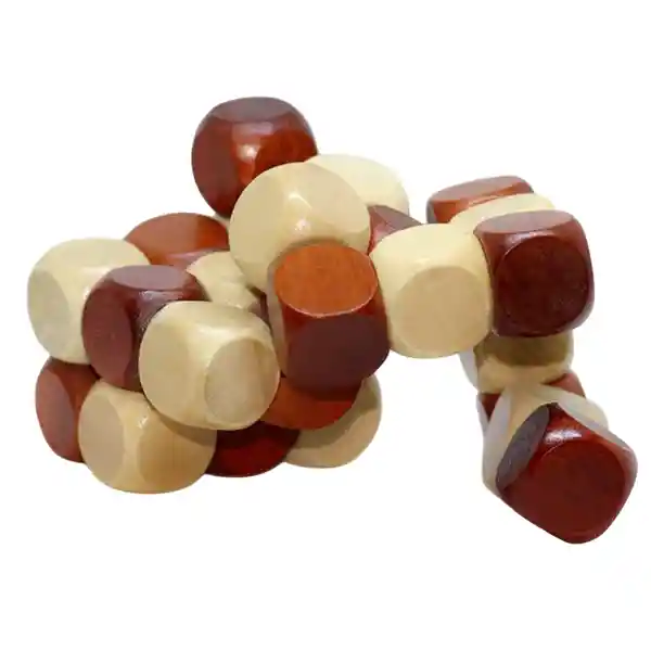 Cubo Rompecabezas Madera Tipo Rubik