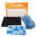 Set Bingo Bx96 Balotera Azul