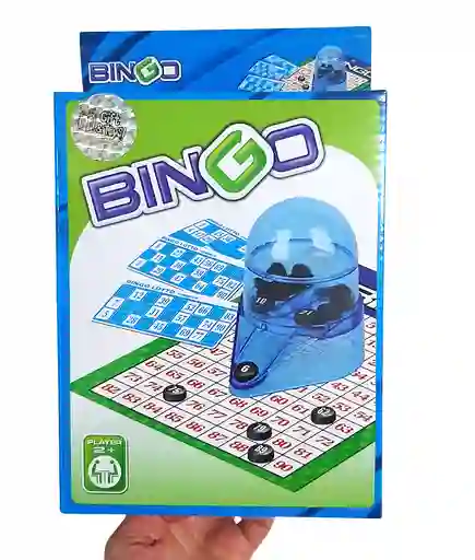 Set Bingo Bx96 Balotera Azul