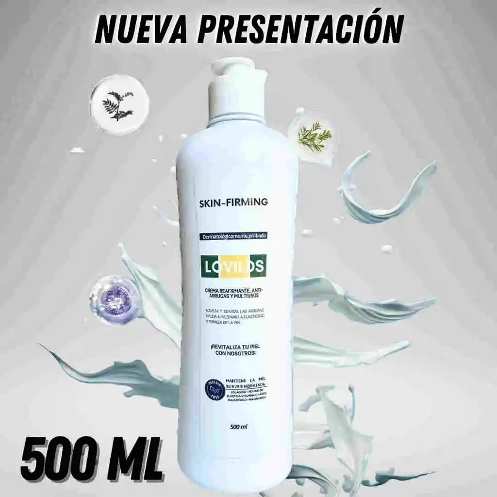 Crema Reafirmante Antiarrugas De 500 Ml