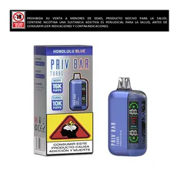 Vapeador Priv Bar 15.000 Puff Honolulu Blue