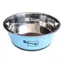 Plato/tazón De Comida Y Agua Para Mascotas En Acero Inoxidable 24.5cm Mp0929