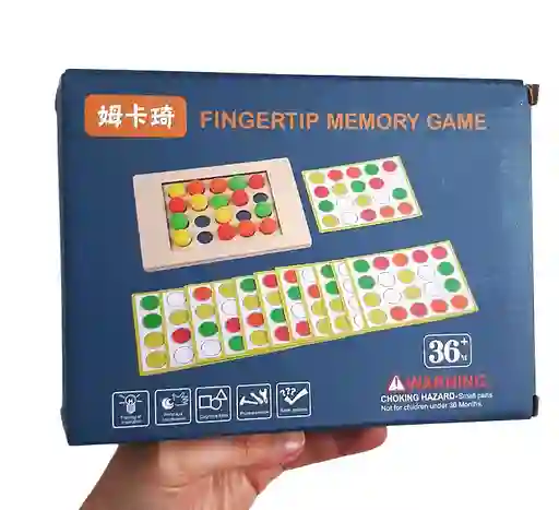 Juego Memoria Con Canicas Plasticas