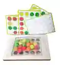 Juego Memoria Con Canicas Plasticas