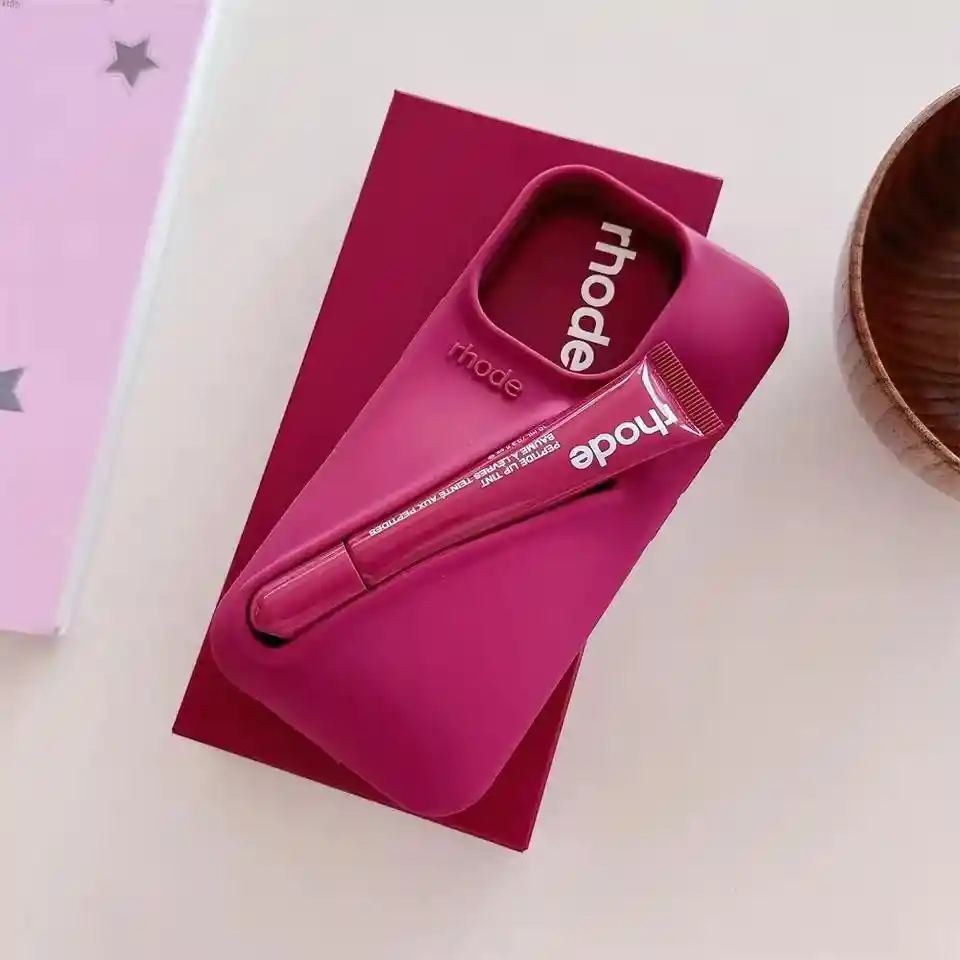 Funda Para Iphone Rhode Lip Case + Labial (iphone 16e)