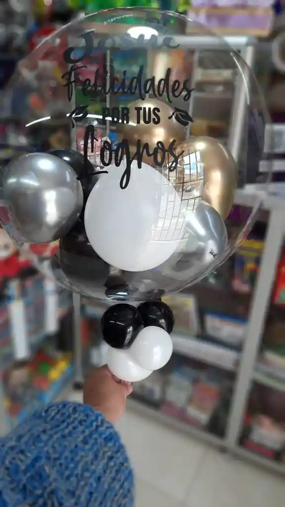 Globo Grado Graduación Personalizado Con Nombre
