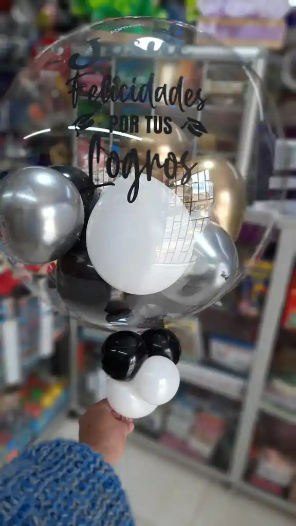 Globo Grado Graduación Personalizado Con Nombre