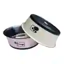 Plato/tazón De Comida Y Agua Para Mascotas En Acero Inoxidable 20.5cm Mp0927