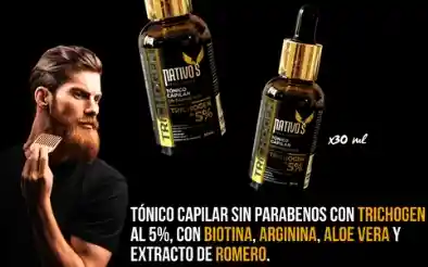 Tonico Capilar Nativos, Trichogen 5%