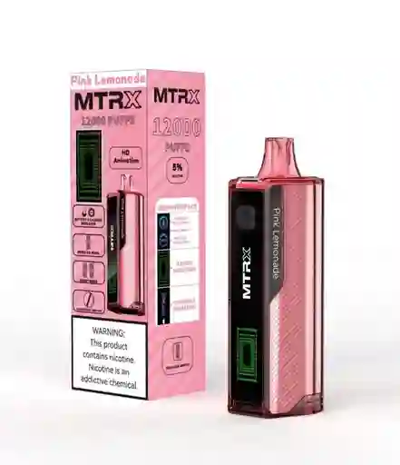 Vaper Mtrx Recargable 12000puff - Pink Lemonade