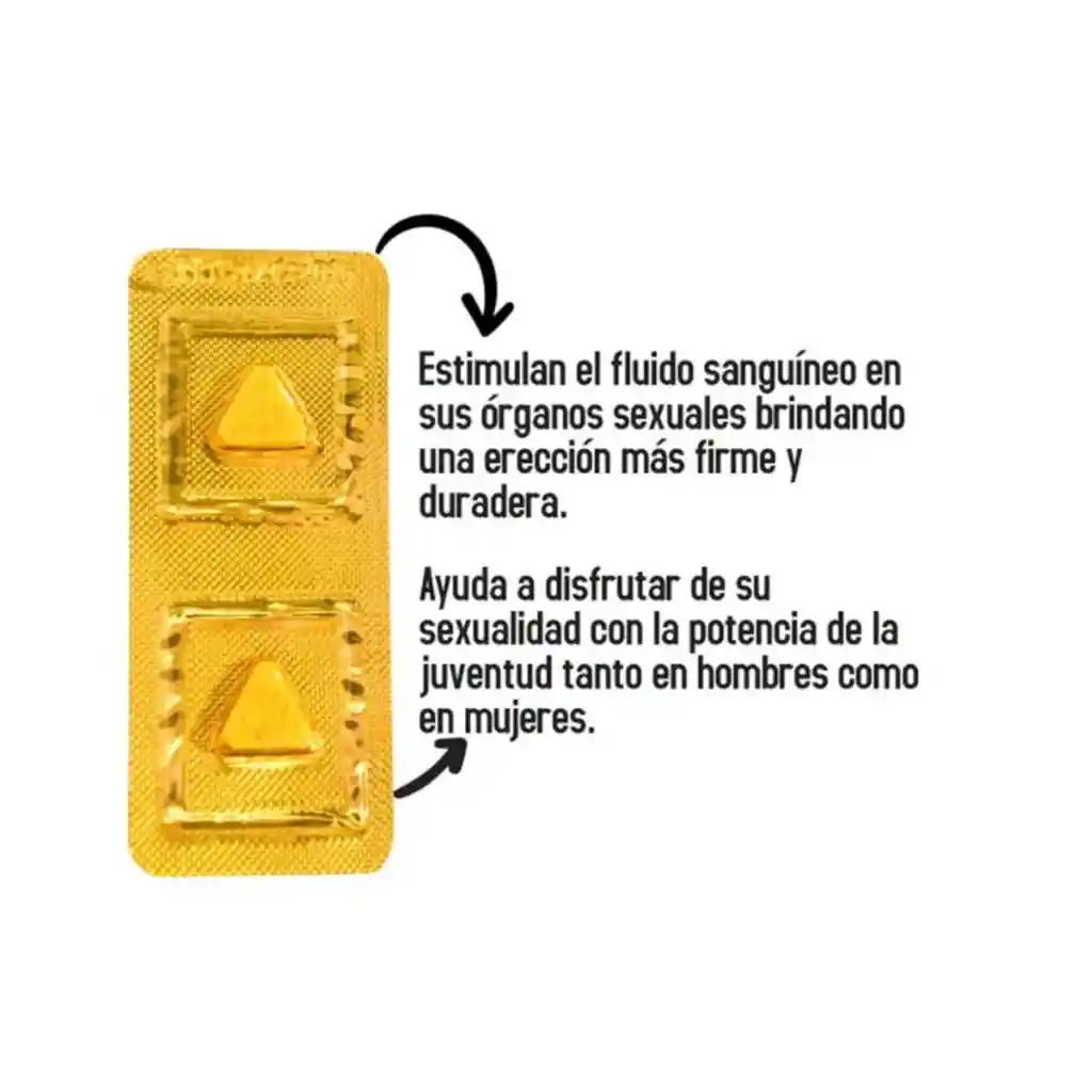 Sex Bull Potenciador Sexual X2 Comprimidos