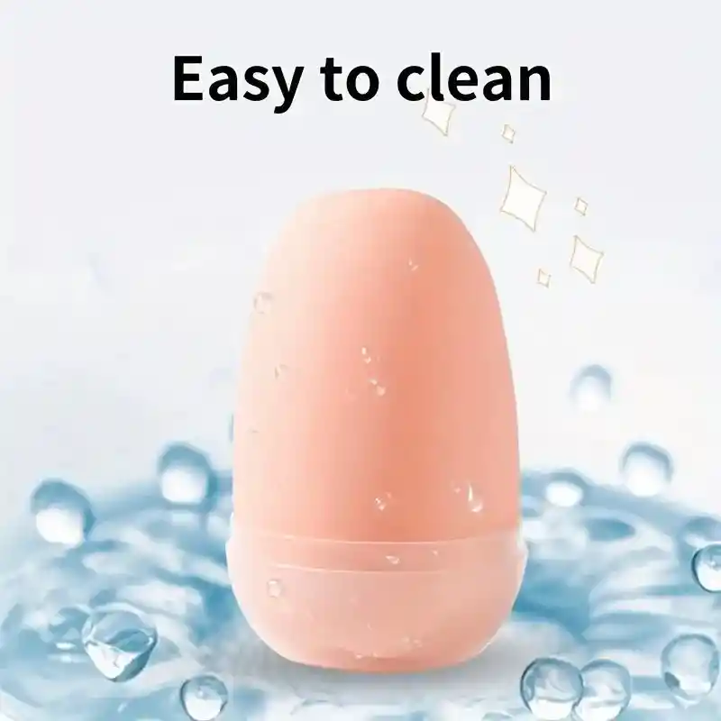 Huevo Masturbador Boca Funny Egg Azul Lilo - Juguete Masculino