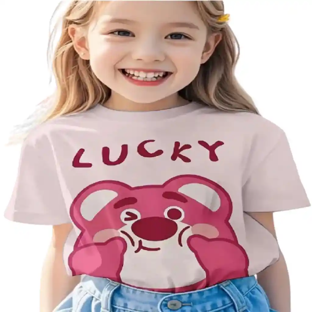 Camiseta Para Niña Color Rosa Talla 11-12 Años