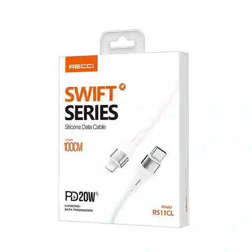 Cable Recci Rs11cl Tipo-c A Lightning