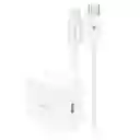 Combo Recci Rck-08ccl – Cargador + Cable Tipo-c A Lightning