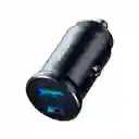 Cargador De Coche Metálico Joyroom Jr-ccn05 Mini – 30w, Doble Puerto (usb-a + Usb-c)
