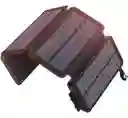 Power Bank Solar 4 Paneles Cargador De Batería Portátil 20000mah 2 Usb