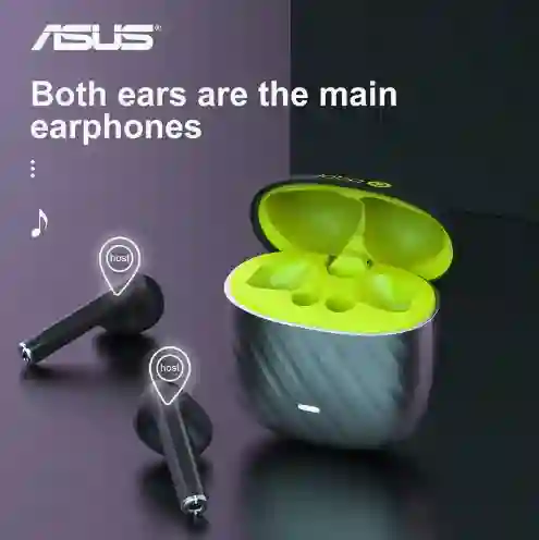 Audífonos Inalámbricos Asus Adol, Batería De Larga Duración